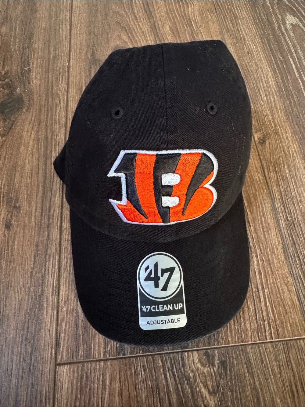NWT ‘47 Black Cincinnati Bengals Clean Up Cap - Adjustable